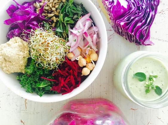 Buddha Bowl Salad - Dragon Bowl Salad