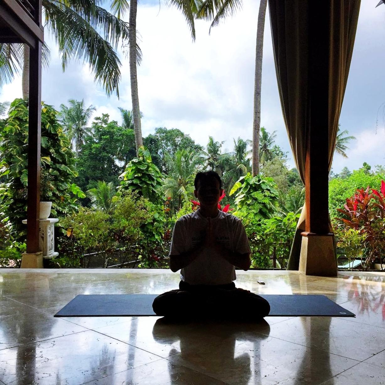 Transcendental Meditation Retreat at Gaia Retreat Center in Ubud Bali