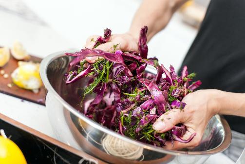 Raw Salad Chef Course Dubai Sauerkraut